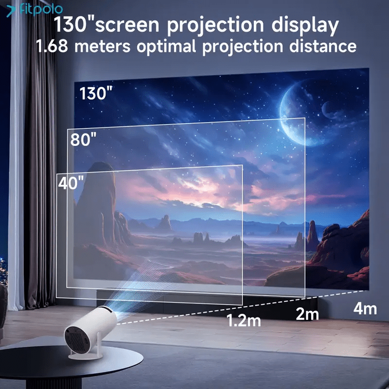 Mini tragbarer Projektor UHD Auflösung