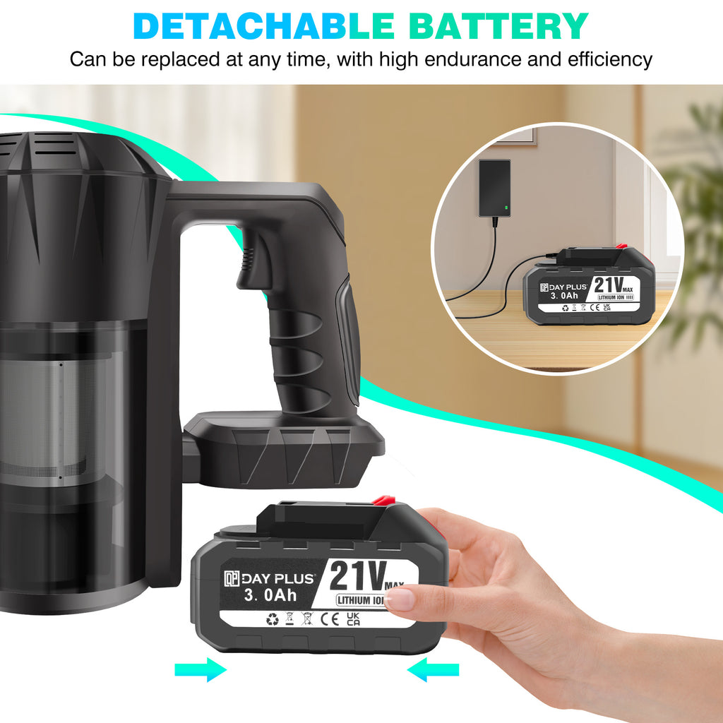 Akku-Stielstaubsauger 800W MaxPower