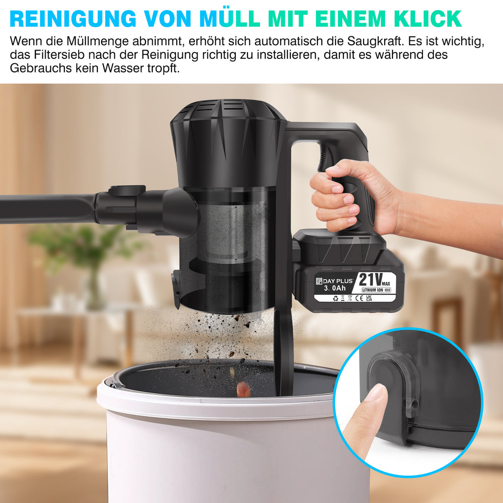 Akku-Stielstaubsauger 800W MaxPower