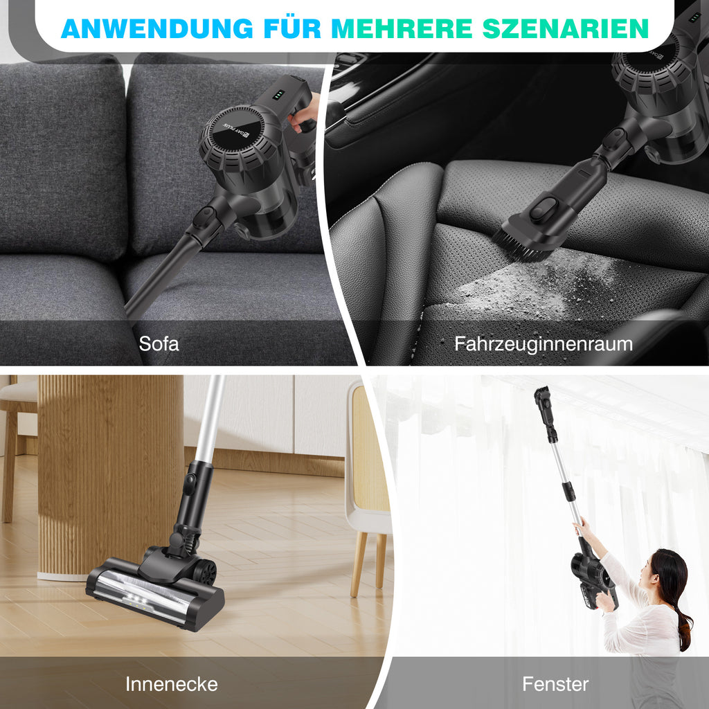 Akku-Stielstaubsauger 800W MaxPower