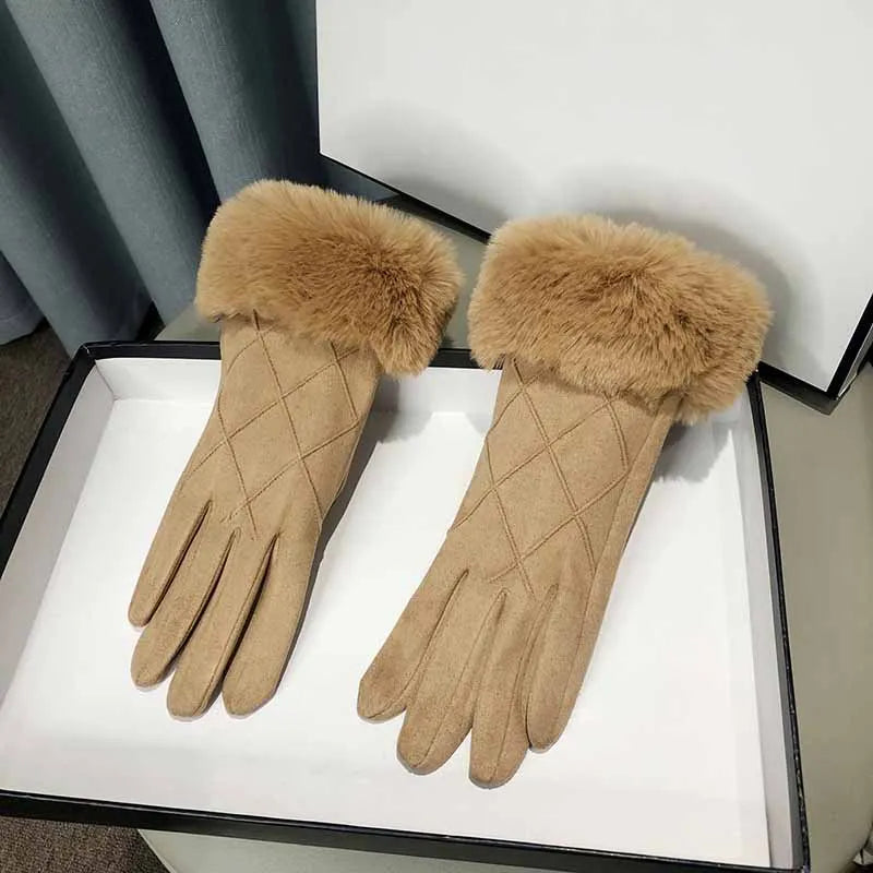 Modische Damen-Winterhandschuhe