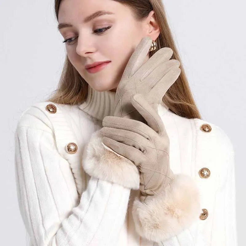 Modische Damen-Winterhandschuhe