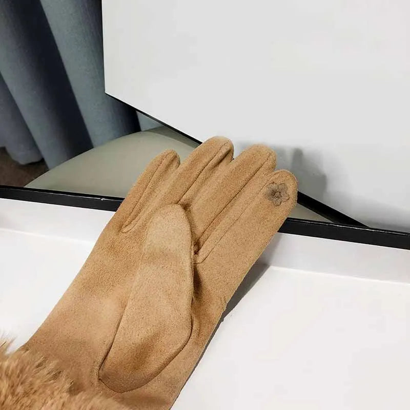 Modische Damen-Winterhandschuhe