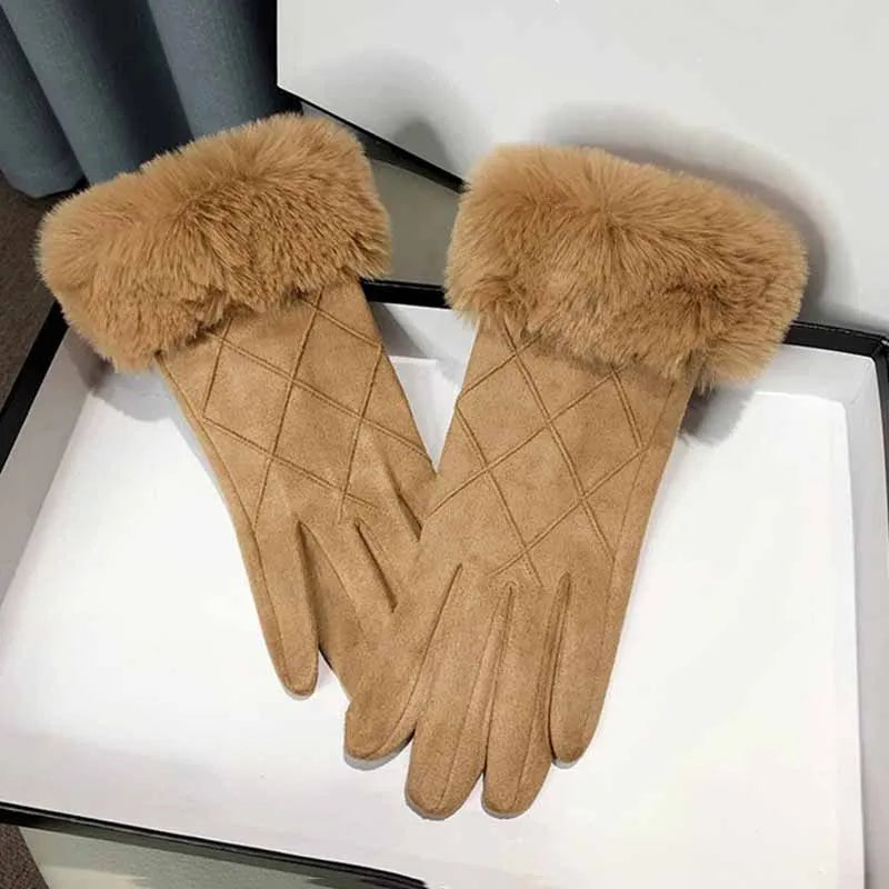 Modische Damen-Winterhandschuhe