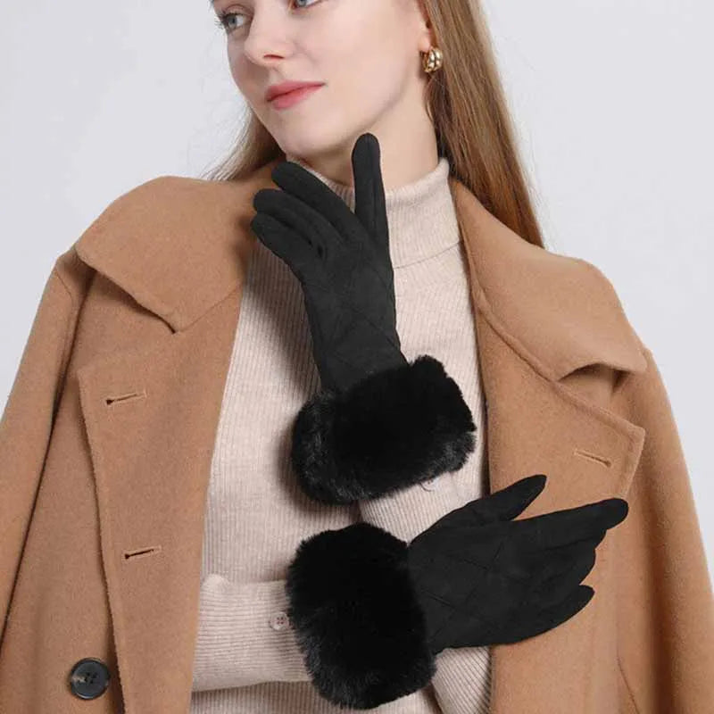 Modische Damen-Winterhandschuhe