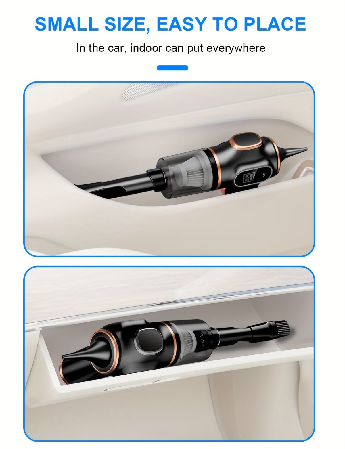 Hochleistungs-Handstaubsauger - leicht & kabellos